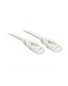 Lindy 48092 Kabel sieciowy (skrętka) RJ45 CAT6 U/UTP, biały - 1m - nr 1
