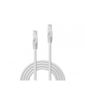 Lindy 48200 Kabel sieciowy (skrętka) RJ45 Cat.6 U/UTP, biały - 0,3m