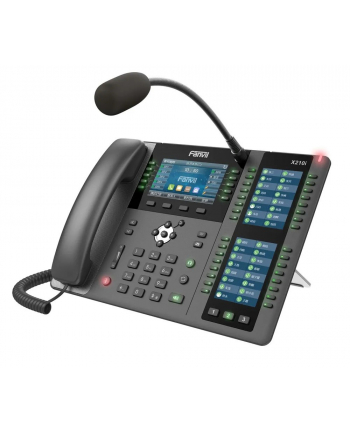 Fanvil X210i | Telefon VoIP | IPV6, HD Audio, Bluetooth, RJ45 1000Mb/s PoE, 3x wyświetlacz LCD