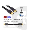 C3D Kabel Displayport 1.4 Hbr3 8K 60Hz 32Gb 4m (Cac1069B) - nr 21