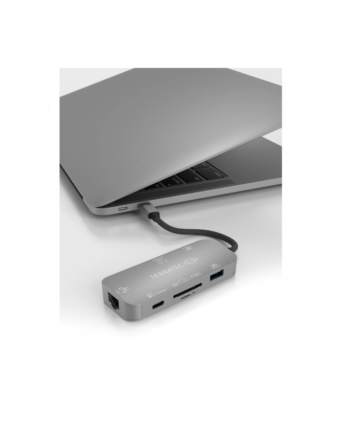Terratec Stacja/Replikator Connect C8 Usb-C (306706) główny