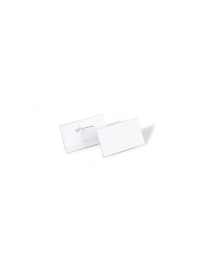 Durable Identyfikator 40X75 Mm Z Agrafką 8008 główny