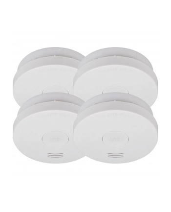 Brennenstuhl 4X Smoke Detector 10 Years Vds3131 Prooved 1290050004
