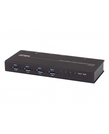 ATEN 4-Port USB3.1 Gen 1 Industrial Switch (US3344IAT)