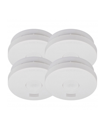 Brennenstuhl 4X Smoke Detector 10 Years Vds3131 Prooved 1290050004