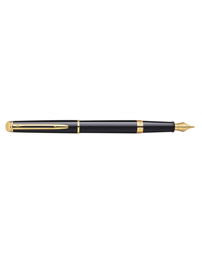 Waterman Pióro Füllfederhalter Hemisphere Lack Schwarz M Blau (S0920630) główny