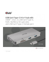 Club 3D Club3D hub USB-C, 9-in-1 hub s HDMI, VGA, 2x USB Gen1 Type-A, RJ45 (CL3) - nr 1