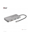 Club 3D Club3D hub USB-C, 9-in-1 hub s HDMI, VGA, 2x USB Gen1 Type-A, RJ45 (CL3) - nr 25