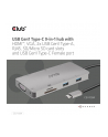 Club 3D Club3D hub USB-C, 9-in-1 hub s HDMI, VGA, 2x USB Gen1 Type-A, RJ45 (CL3) - nr 35