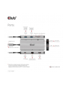 Club 3D Club3D hub USB-C, 9-in-1 hub s HDMI, VGA, 2x USB Gen1 Type-A, RJ45 (CL3) - nr 37