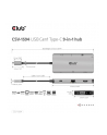 Club 3D Club3D hub USB-C, 9-in-1 hub s HDMI, VGA, 2x USB Gen1 Type-A, RJ45 (CL3) - nr 38