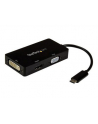 StarTech Adapter HDMI VGA USB C - DVI Czarny (CDPVGDVHDBP) - nr 1