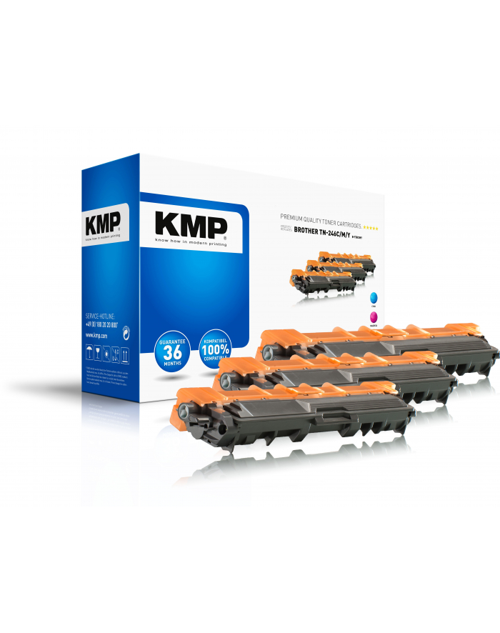 Kmp Multipack B-T58Cmy - Toner Laserowy Żółty (12483030) główny