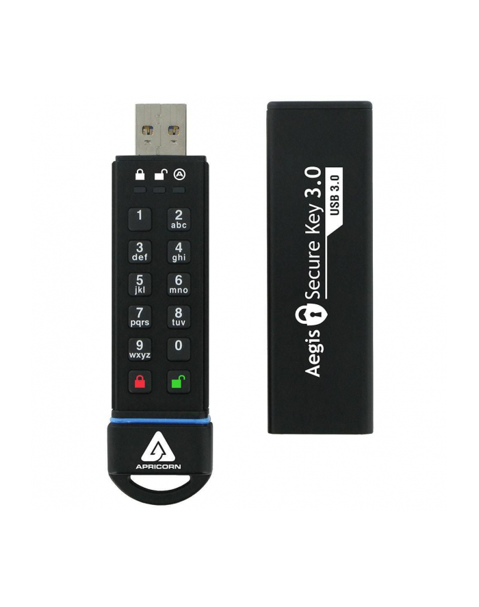 APRICORN PENDRIVE  FLASH S-USB 3.0 120GB SECUREKEY  (ASK3120GB) główny