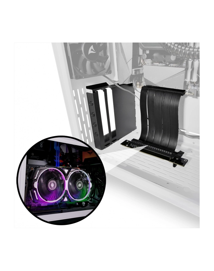 Sharkoon Compact VGC Kit for MS SERIES, Riser Card (Kolor: CZARNY, for MS-Y/Z1000 PC case) główny