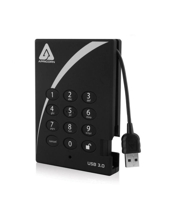 Apricorn Padlock Fortress 2TB USB 3.0 (A253PL2562000F) główny