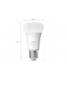 Philips Hue E27 pack of four 4x800lm 60W - White Amb. - nr 19