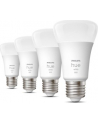 Philips Hue E27 pack of four 4x800lm 60W - White Amb. - nr 1
