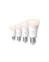 Philips Hue E27 pack of four 4x800lm 60W - White Amb. - nr 23