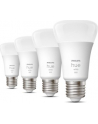 Philips Hue E27 pack of four 4x800lm 60W - White Amb. - nr 30