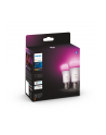 Philips Hue E27 double pack 2x800lm 75W - White ' Col. Amb. - nr 14
