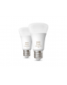 Philips Hue E27 double pack 2x800lm 75W - White ' Col. Amb. - nr 19