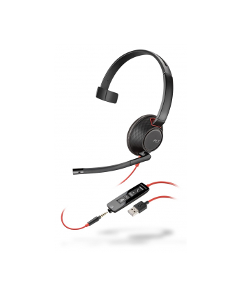 Plantronics Poly Blackwire 5210, headset (Kolor: CZARNY, mono, USB-A) nr 1