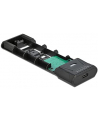 DeLOCK external USB Type-C combo enclosure for M.2 NVMe PCIe or SATA SSD, drive enclosure - nr 9