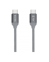 Nevox data and charging cable USB-C 2.0 > USB-C 2.0 (grey, 2 meters) - nr 1