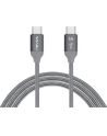Nevox data and charging cable USB-C 2.0 > USB-C 2.0 (grey, 2 meters) - nr 2