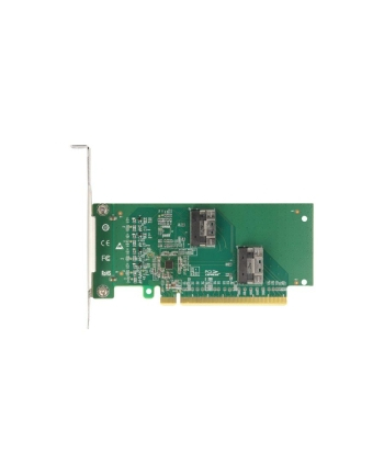 DeLOCK PCI Express 4.0 x16 card to 4 x SFF-8639 NVMe - Low Profile