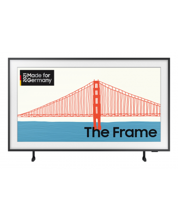 SAMSUNG The Frame GQ-85LS03A, QLED television (214 cm (85 inches), Kolor: CZARNY, UltraHD/4K, triple tuner, HD+, 100Hz panel)
