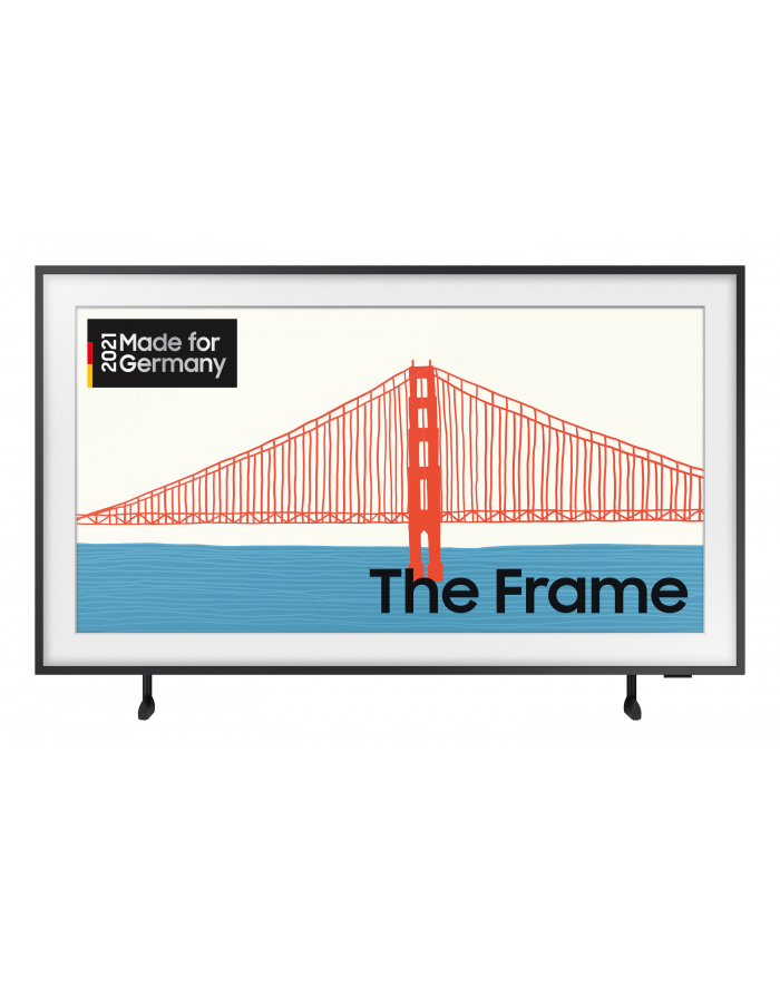 SAMSUNG The Frame GQ-85LS03A, QLED television (214 cm (85 inches), Kolor: CZARNY, UltraHD/4K, triple tuner, HD+, 100Hz panel) główny