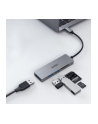 aukey CB-C63 aluminiowy HUB USB-C | Ultra Slim | 4w1 | 3xUSB 3.1 | 1xMicroSD i SD - nr 3