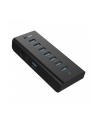 aukey CB-H3 aktywny HUB USB | 7w1 | 7xUSB 3.0 - nr 1