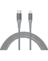 Nevox Lightning > USB-C data cable MFi (silver/grey, 50cm) - nr 1