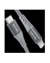 Nevox Lightning > USB-C data cable MFi (silver/grey, 2 meters) - nr 4