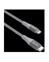 Nevox Lightning > USB-C data cable MFi (silver/grey, 2 meters) - nr 5