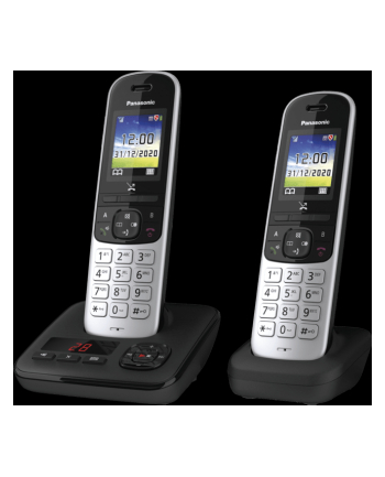 Panasonic KX-TGH722GS, analogue telephone (Kolor: CZARNY, answering machine)