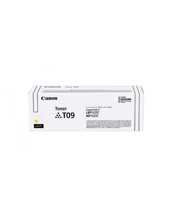 CANON T-09 - ORYGINALNY TONER, YELLOW (ŻÓŁTY). (3017C006)