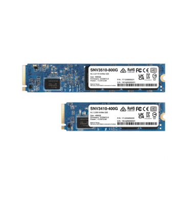Synology SNV3410-400G 400GB M.2 2280 NVMe SSD PCIe 3.0 x4 (3100/550 MB/s)