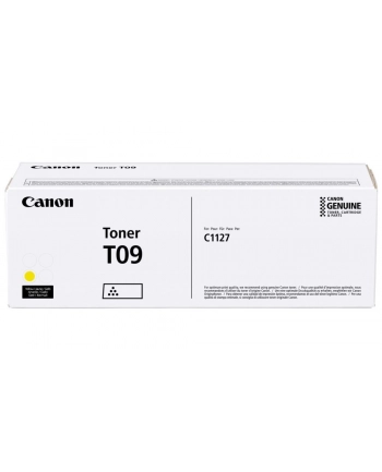 CANON T-09 - ORYGINALNY TONER, YELLOW (ŻÓŁTY). (3017C006)