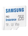 SAMSUNG PRO Endurance microSD Class10 256GB incl adapter R100/W30 up to 140160 hours - nr 33