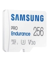 SAMSUNG PRO Endurance microSD Class10 256GB incl adapter R100/W30 up to 140160 hours - nr 40