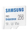 SAMSUNG PRO Endurance microSD Class10 256GB incl adapter R100/W30 up to 140160 hours - nr 46