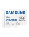 SAMSUNG PRO Endurance microSD Class10 256GB incl adapter R100/W30 up to 140160 hours - nr 60