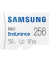 SAMSUNG PRO Endurance microSD Class10 256GB incl adapter R100/W30 up to 140160 hours - nr 69