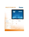 iiyama Monitor 15 cali TF1534MC-B7X TN,10 punktów dotykowych, HDMI, DP, 4:3, P65, 7H, USB - nr 7