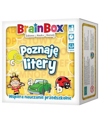 BrainBox - Poznaję litery gra REBEL