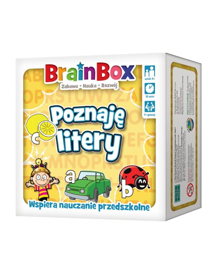 BrainBox - Poznaję litery gra REBEL główny